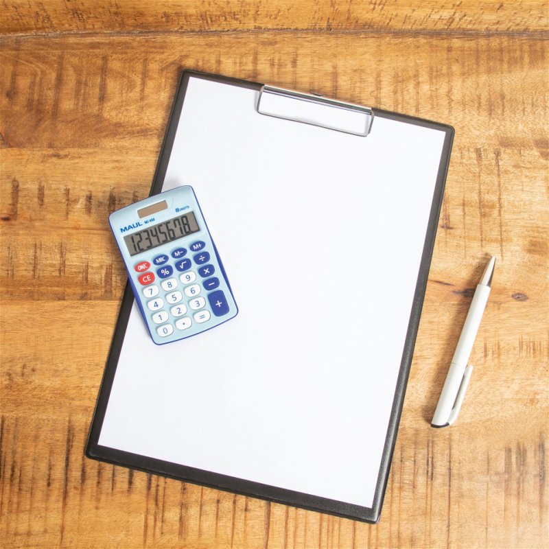 MAUL MJ 450 calculator Pocket Display Blue