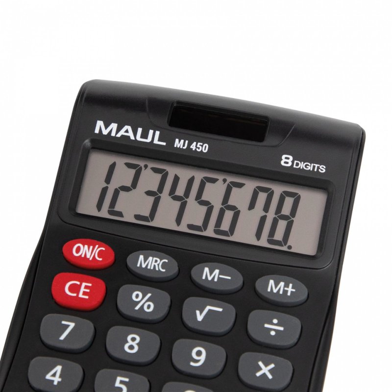 MAUL MJ 450 calculatrice Poche Calculatrice à écran Noir