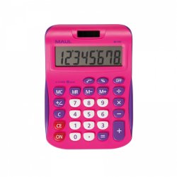 MAUL MJ 550 calculator Pocket Display Pink