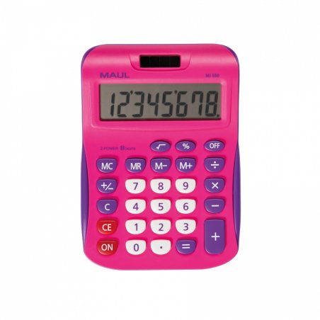 MAUL MJ 550 calculatrice Poche Calculatrice à écran Rose