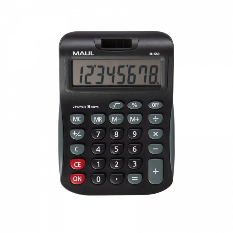 MAUL MJ 550 calculatrice Poche Calculatrice à écran Noir