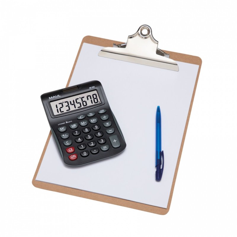 MAUL MJ 550 calculatrice Poche Calculatrice à écran Noir