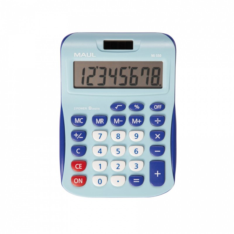 MAUL Calculatrice de bureau MJ 550, 8 chiffres, noir