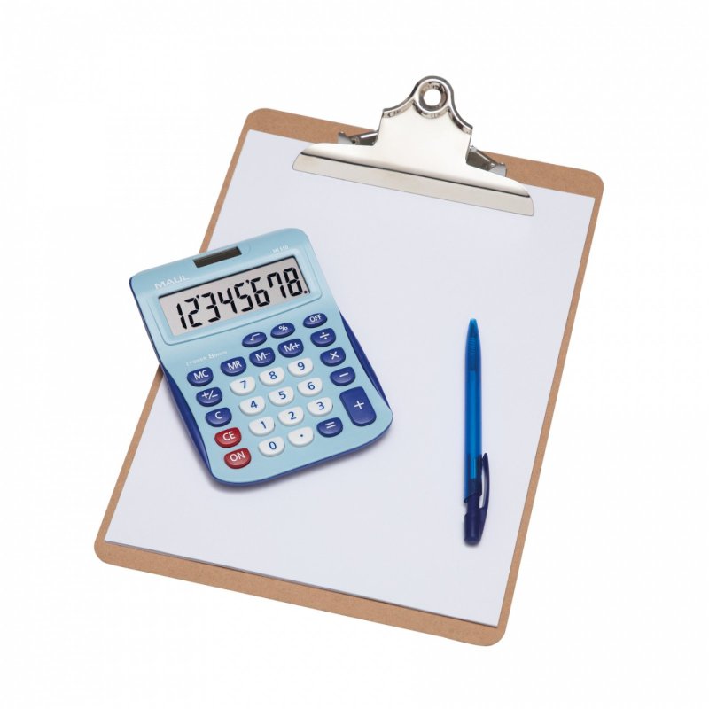 MAUL Calculatrice de bureau MJ 550, 8 chiffres, noir