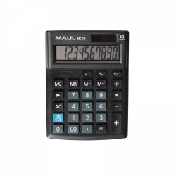 MAUL MC 10 calculator Pocket Display Black