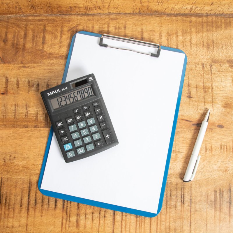 MAUL Calculatrice de bureau MC 10, 10 chiffres, noir