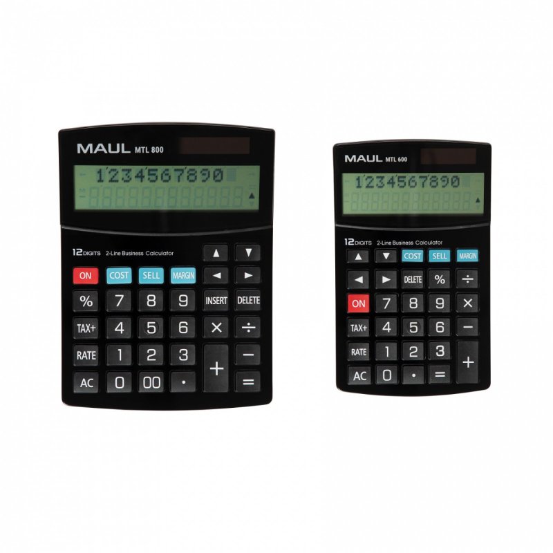 MAUL MTL 800 calculatrice Bureau Calculatrice à écran Noir