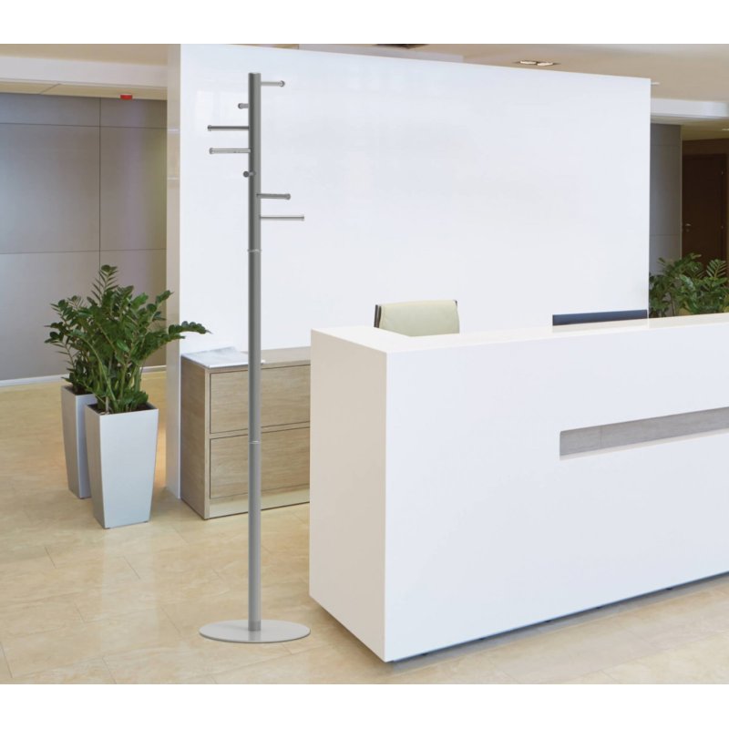 MAUL 9406496 coat rack Floorstanding 7 hook(s) Silver