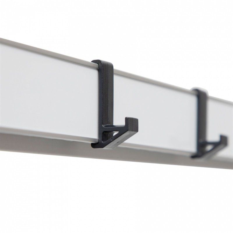 MAUL MAULtalent desk tool bars/rail Bolt-through 1000 mm Aluminium