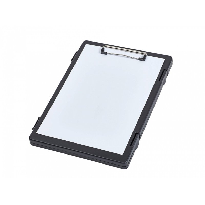 MAUL Porte-bloc avec compartiment de rangement, A4, noir