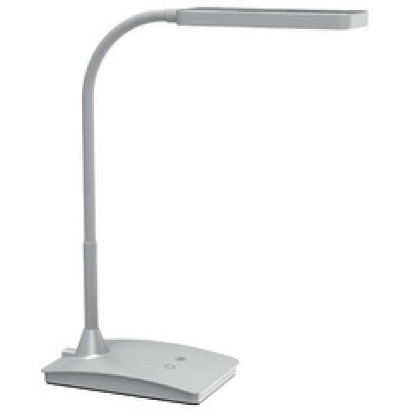 MAUL Lampe de bureau LED MAULpearly colour vario, argent