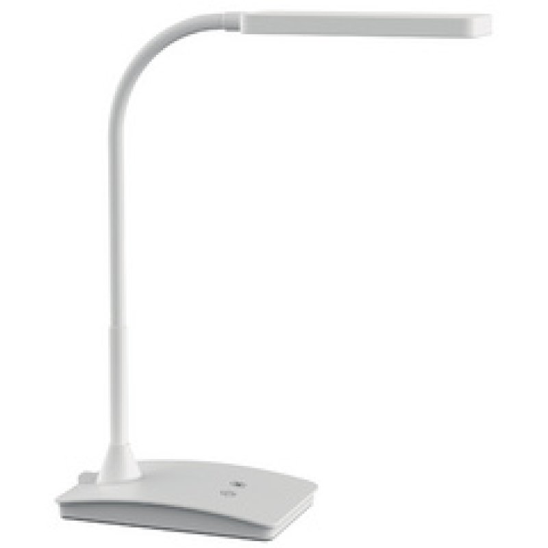 MAUL Lampe de bureau LED MAULpearly colour vario, argent