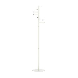MAUL 9406202 porte-manteaux Colonne 7 crochet(s) Blanc
