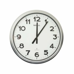 MAUL 9056195 wall/table clock Radio-controlled clock Round Silver