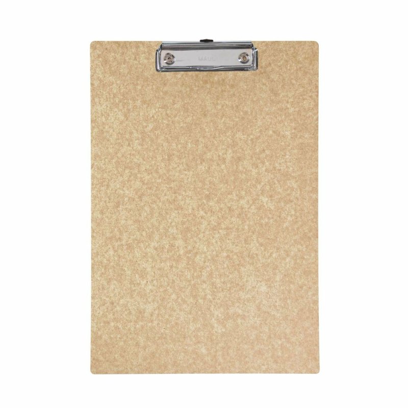 MAUL Porte-bloc à pince MAULbalance, A4, carton, brun