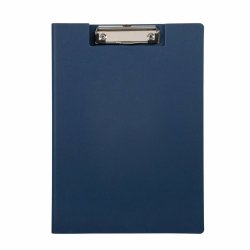 MAUL Porte-bloc à pince MAULbalance, carton, bleu