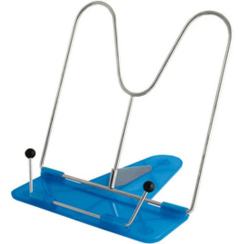 WEDO Pupitre de lecture, avec socle en plastique,translucide