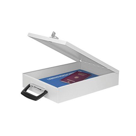 WEDO Caissette de documents, A4, avec poignée de valise