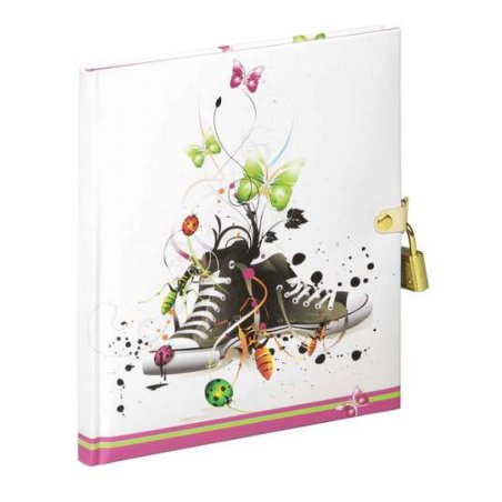 PAGNA Journal intime "Chucks", 80 g/m2, 128 pages