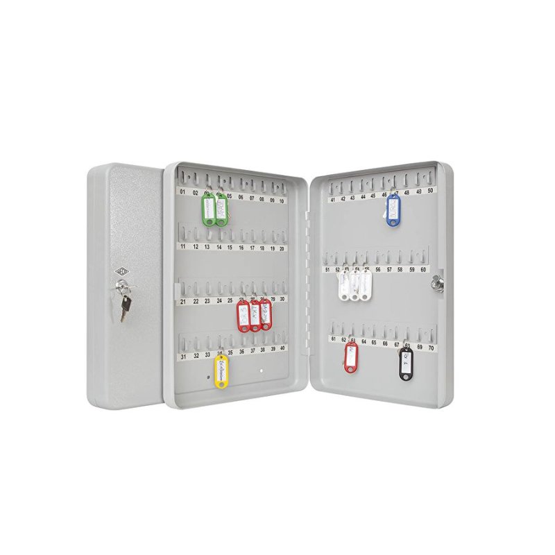 Wedo 102 56537X key cabinet/organizer Metal Grey