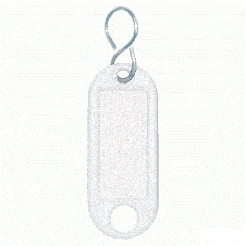 Wedo 262103400 porte-clés Blanc 10 pièce(s)