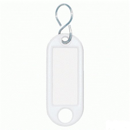 Wedo 262103400 porte-clés Blanc 10 pièce(s)