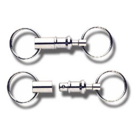 WEDO Support pour clés, avec un raccordement, argent