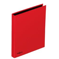 PAGNA classeur à anneaux "Basic Colours", rouge, format A5,