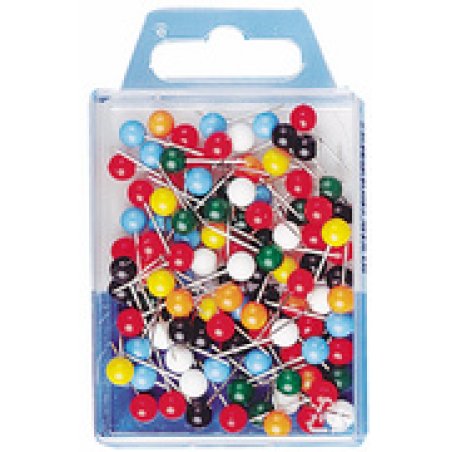 WEDO Epingles de signalisation, longueur: 16 mm, blanc