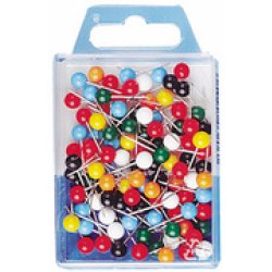 WEDO Epingles de signalisation, longueur: 16 mm, rouge