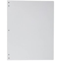 MAUL MAULpro clipboard A4 Plastic, Stainless steel Red, White