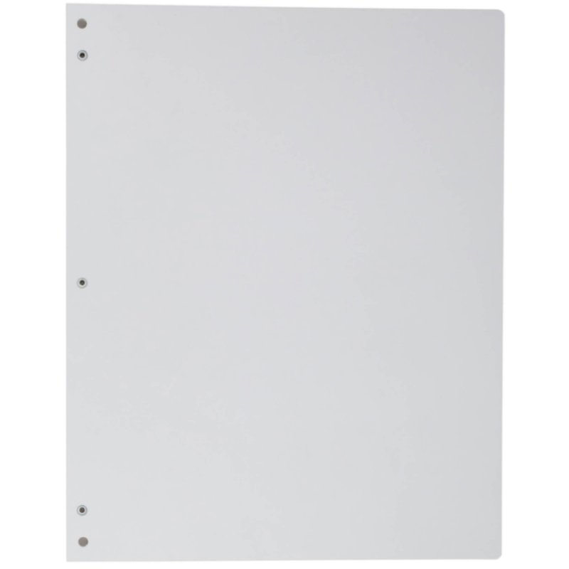 MAUL MAULpro bloc-notes A4 Plastique, Acier inoxydable Rouge, Blanc