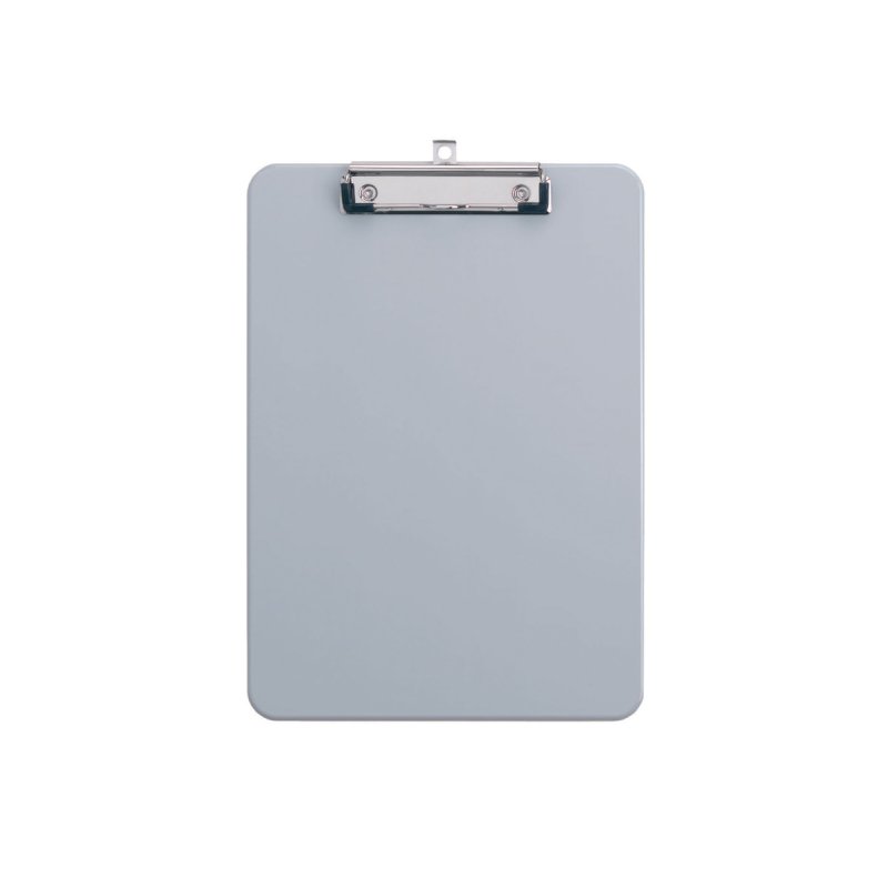 MAUL Porte-bloc en plastique, A4, gris, avec pince