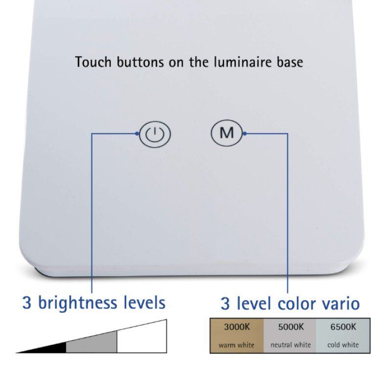 MAUL 8201702 table lamp LED White