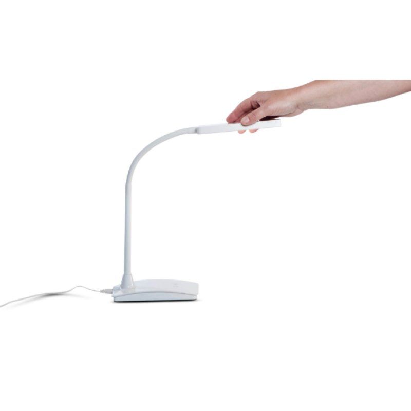 MAUL Lampe de bureau à LED MAULpearly colour vario, blanc