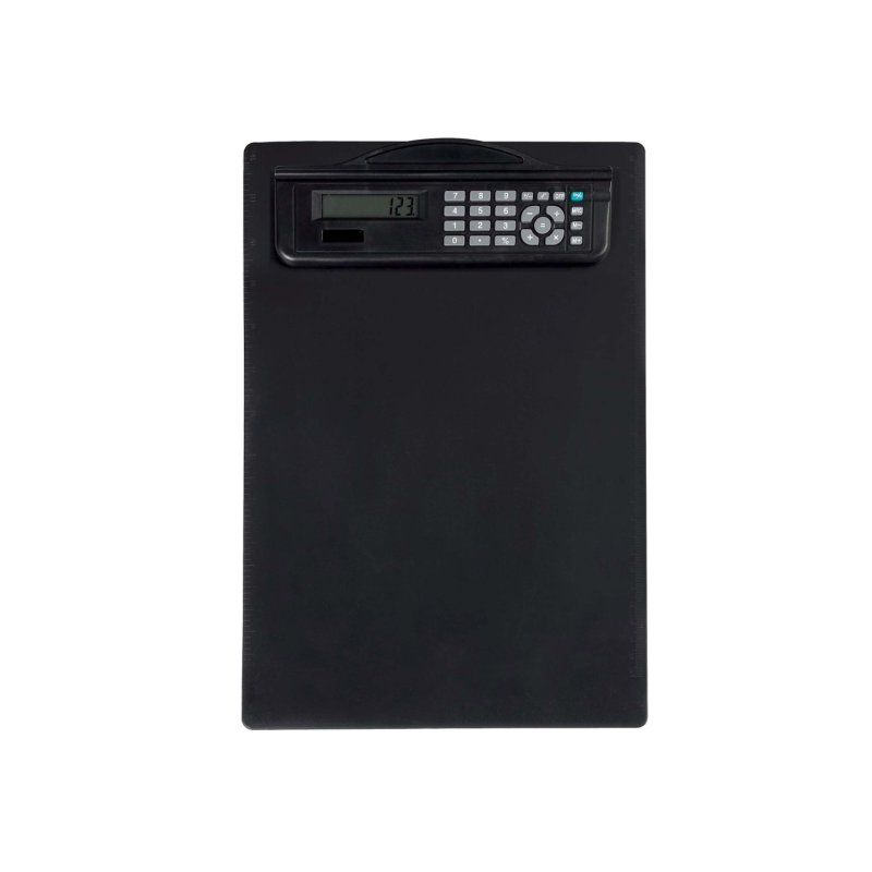 MAUL A4 Clipboard calculatrice Poche Calculatrice basique Noir
