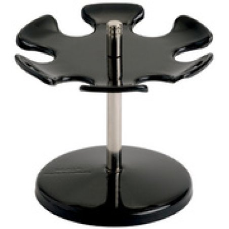 MAUL Porte-timbres rond, 18 tampons, 2 étages, noir