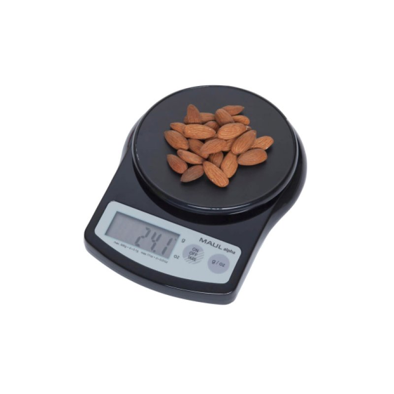 MAUL Balance de précision MAULalpha, capacité: 500 g, noir