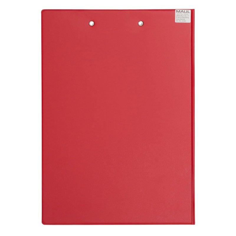 MAUL Porte-bloc, plastifié, A4, rouge