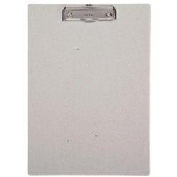 MAUL Porte-bloc, en carton avec pince, A4, gris