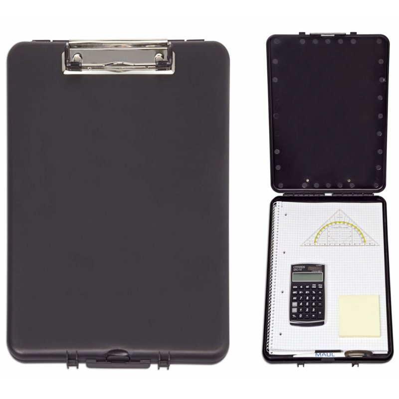 MAUL 2349090 clipboard A4 Plastic Black