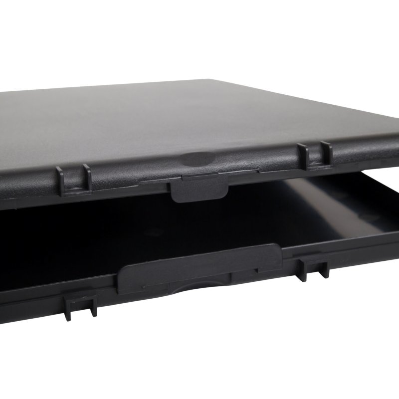 MAUL Porte-bloc avec module de rangement, A4, noir