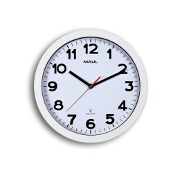 MAUL 9053002 Horloge murale et de table Cercle Blanc