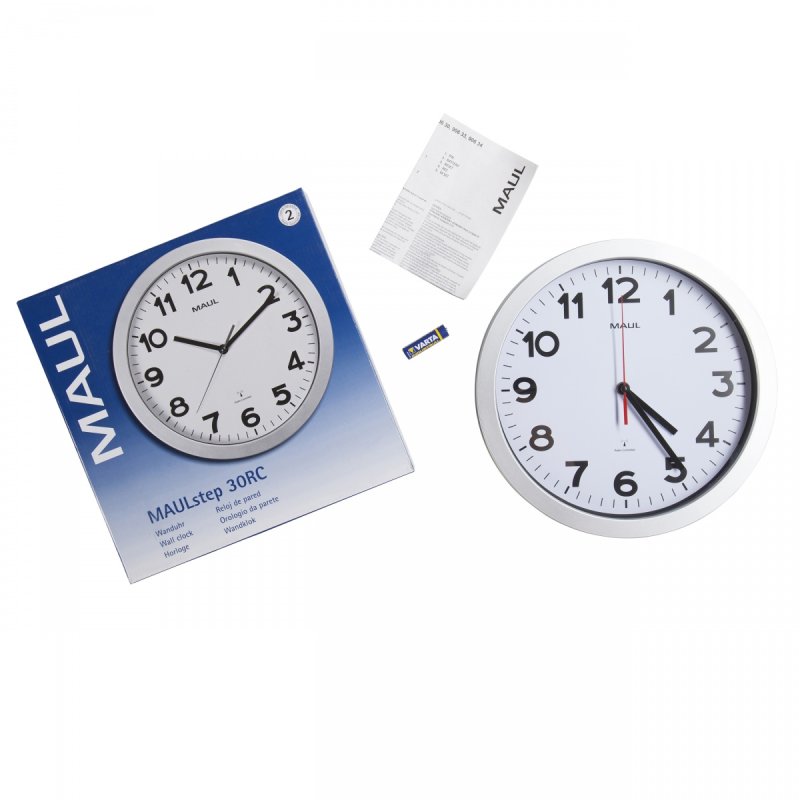 MAUL 9053095 wall/table clock Circle White