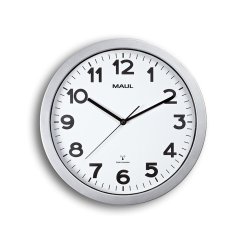 MAUL Horloge murale/horloge radio MAULstep, diamètre: 350mm