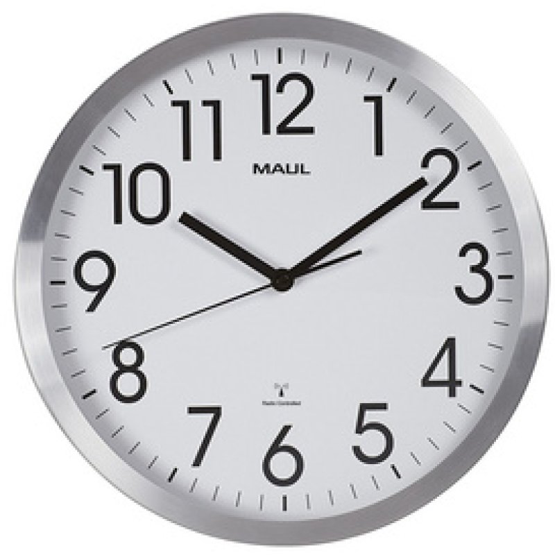MAUL Horloge murale/horloge radio MAULmove, diamètre: 305 mm