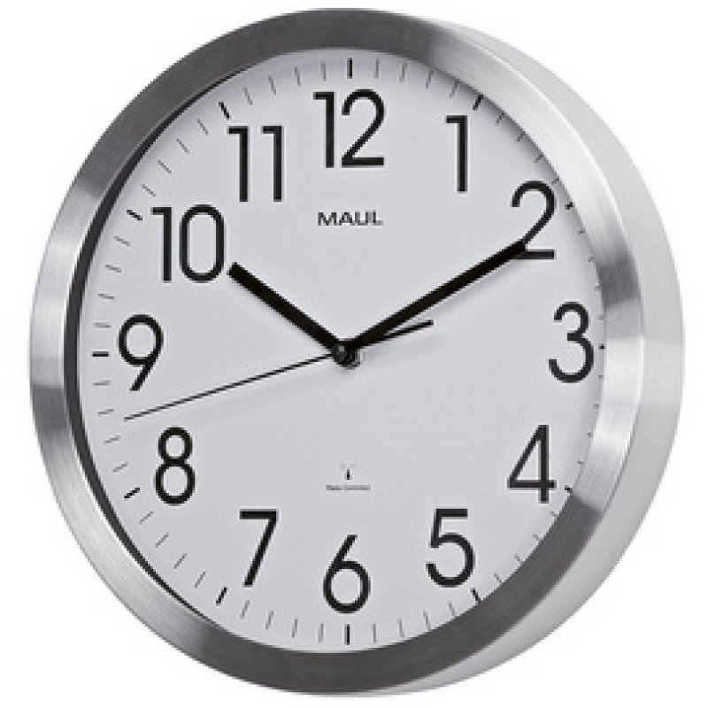 MAUL Horloge murale/horloge radio MAULmove, diamètre: 305 mm