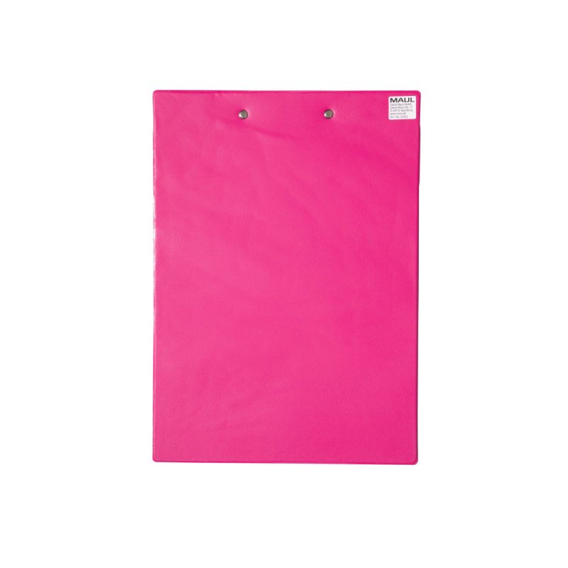 MAUL 2335222 clipboard A4 Cardboard, Plastic Pink