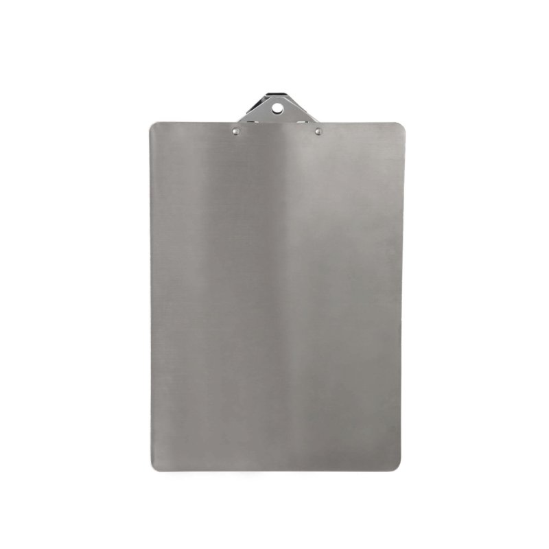 MAUL Porte-bloc MAULsteel, acier inoxydable, A4, argent