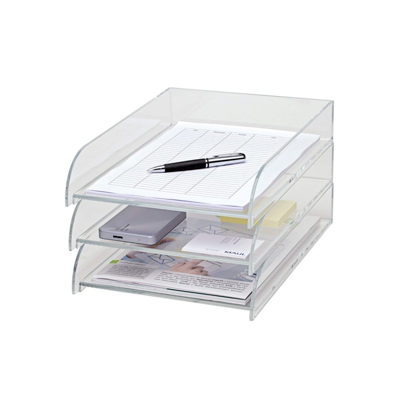 MAUL Acrylic letter tray